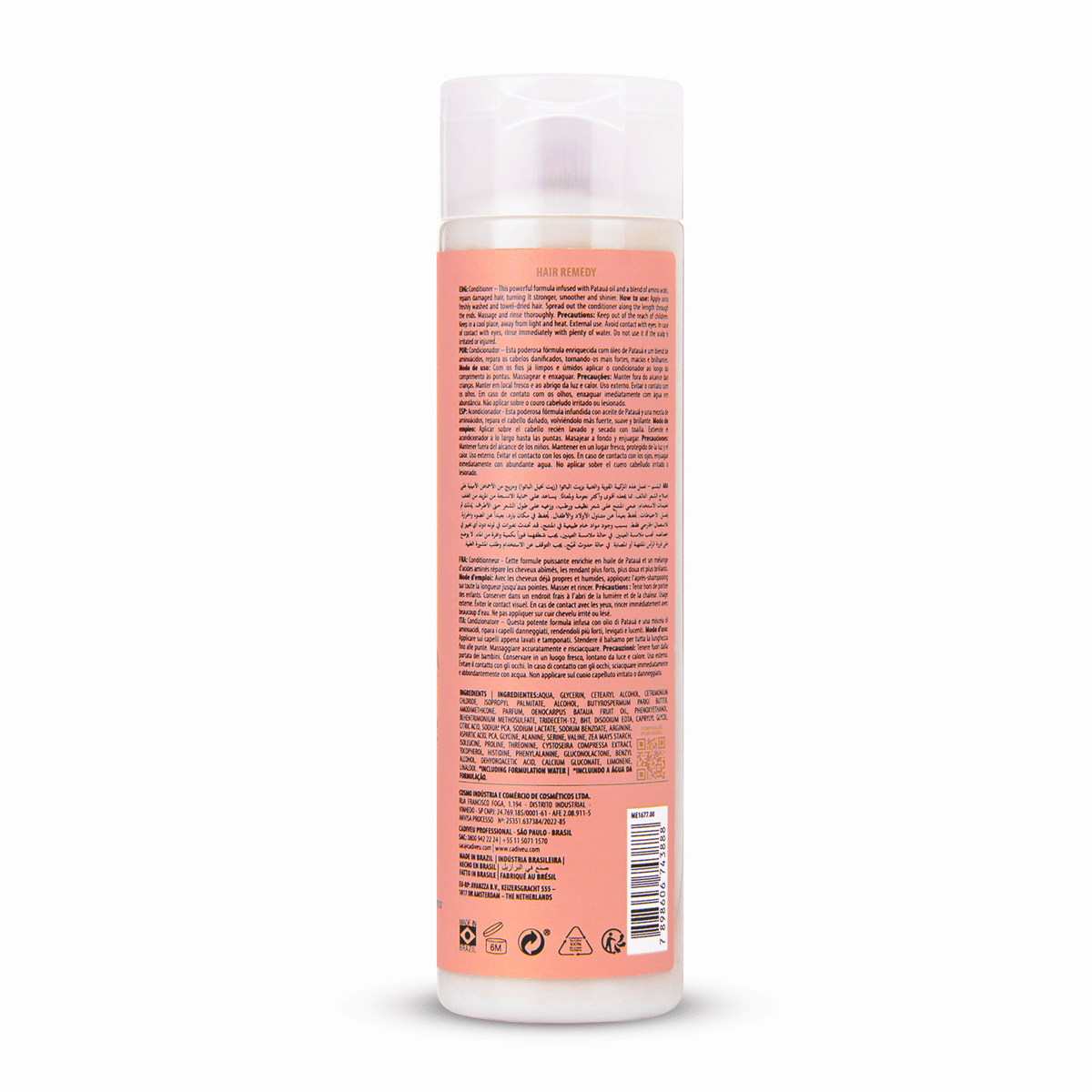 CADIVEU ESSENTIALS HAIR REMEDY BAKIM KREMİ 250ML - Görsel 2