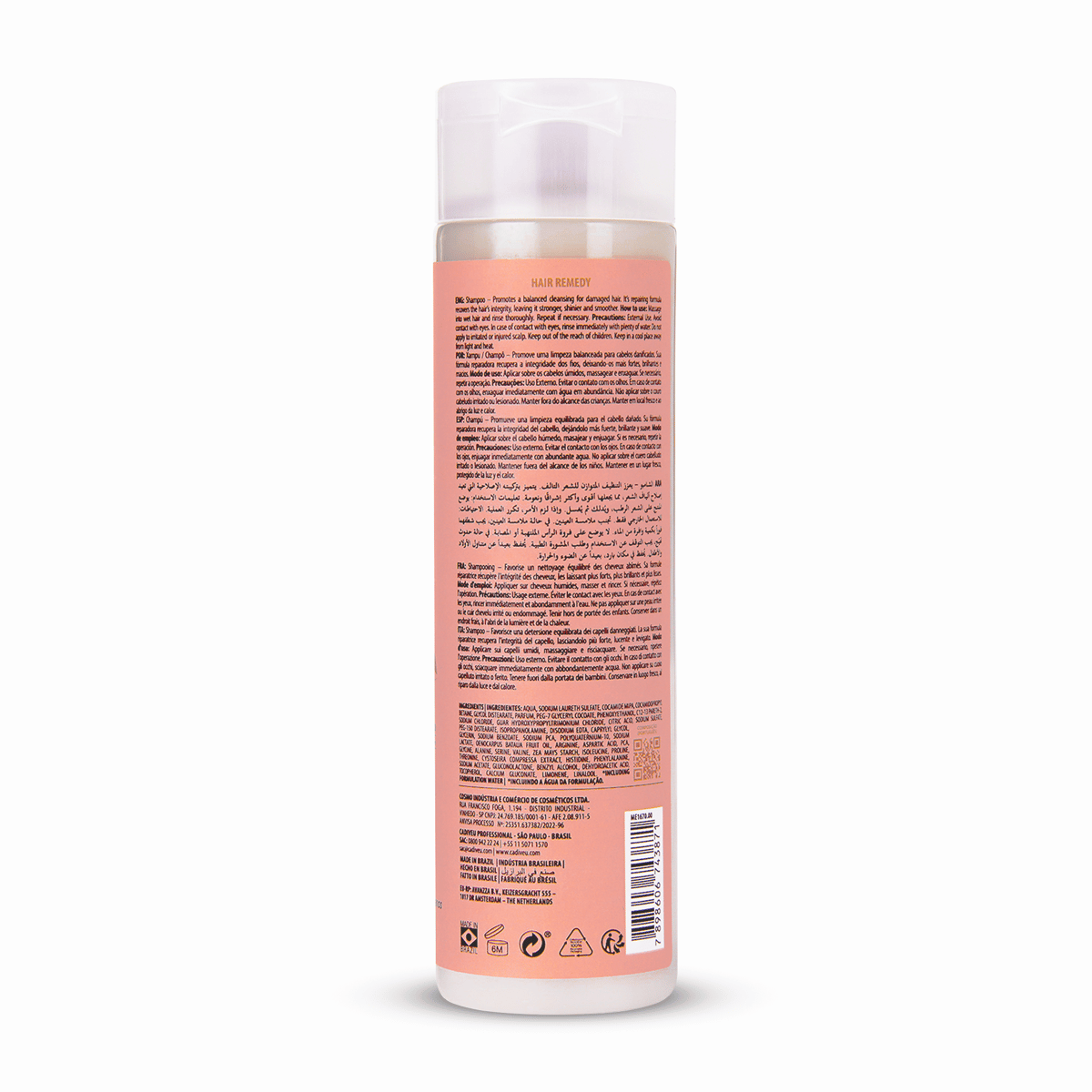 CADIVEU ESSENTIALS HAIR REMEDY ŞAMPUAN 250ML - Görsel 2