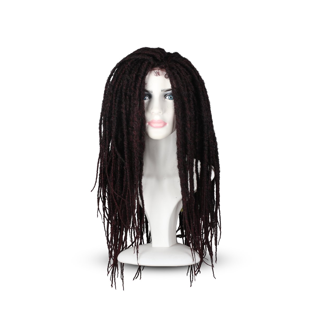 KIZIL RASTALI PERUK - Görsel 6