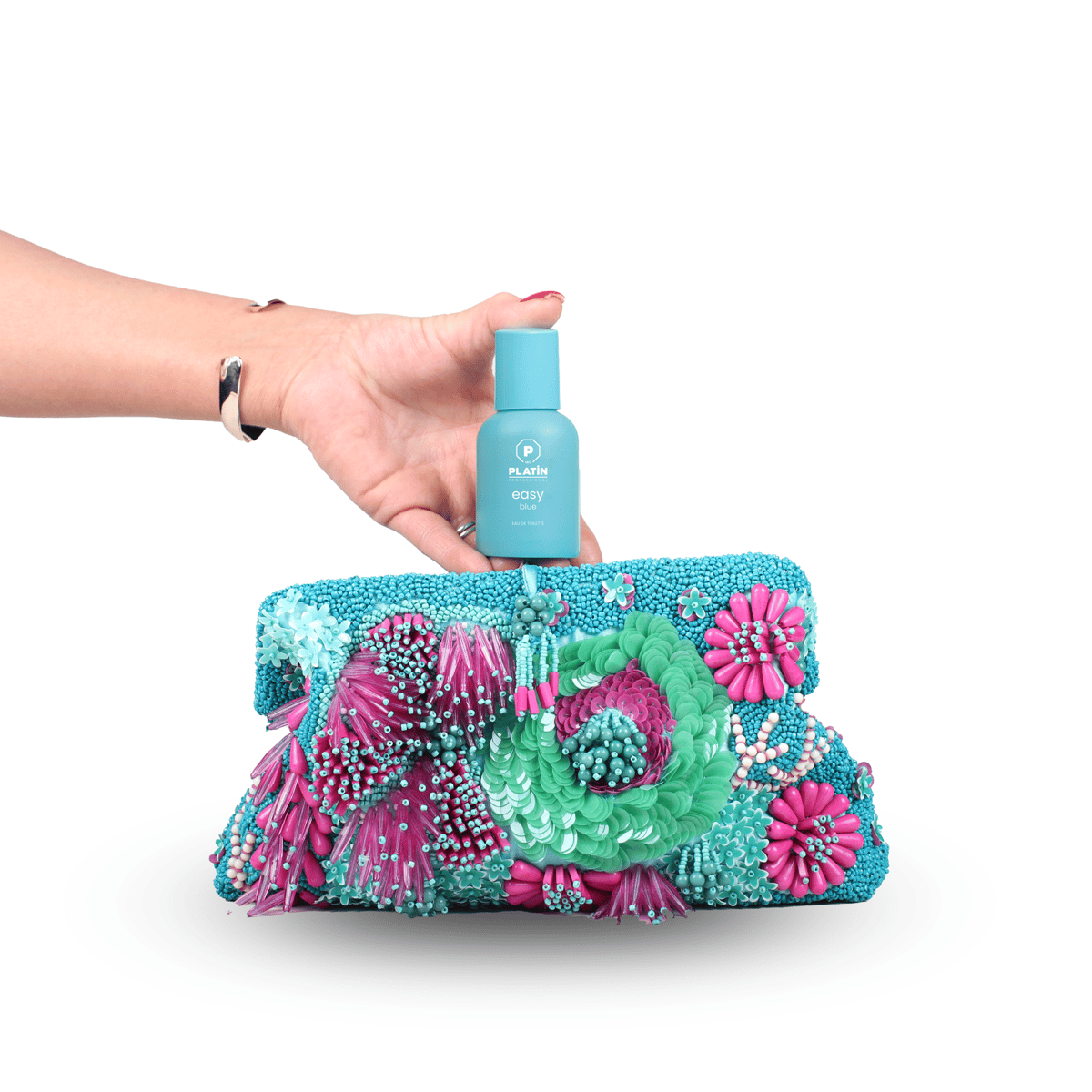 PLATİN EASY BLUE PARFÜM EDT 50 ML - Görsel 4