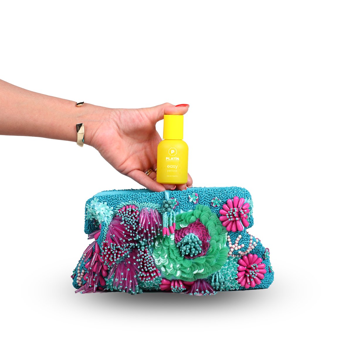 PLATİN EASY YELLOW PARFÜM EDT 50 ML - Görsel 4