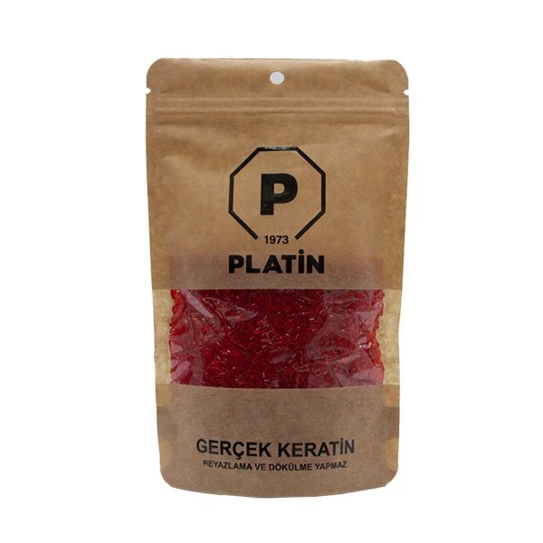 Platin Kırmızı Ham Keratin 100 Gr.