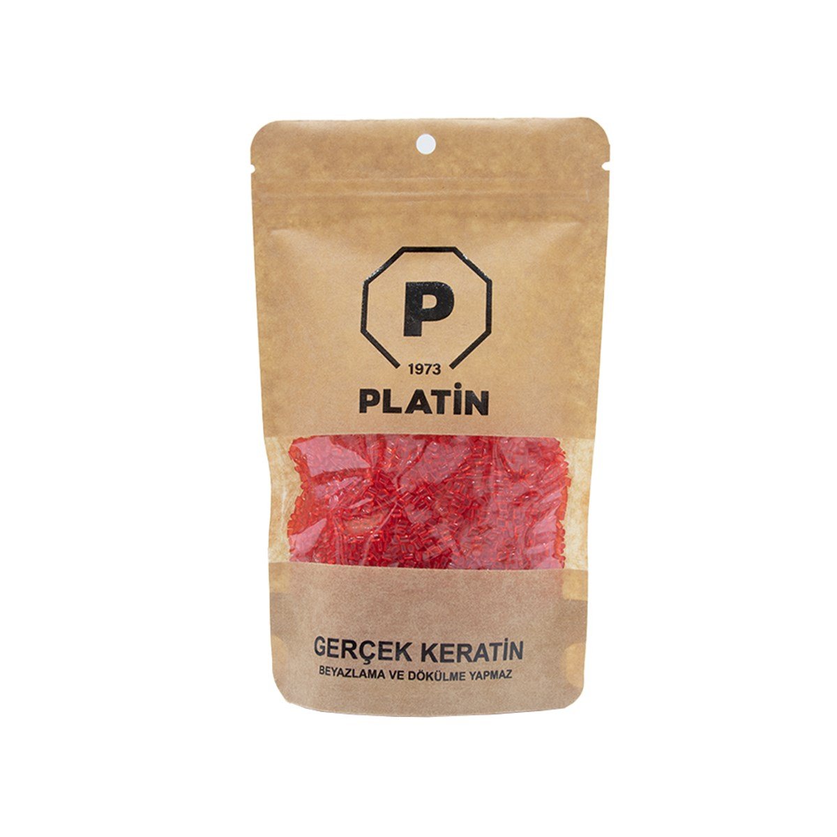 Platin Kırmızı Ham Keratin 100 Gr. (KER-22)