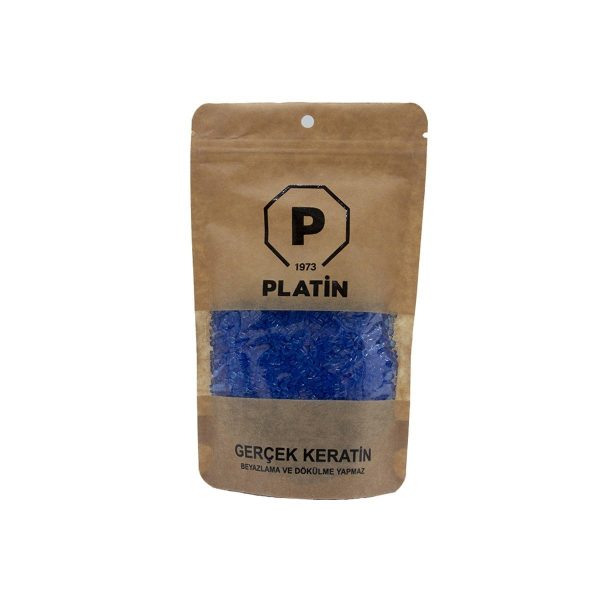 Platin Koyu Mavi Ham Keratin 100 Gr.