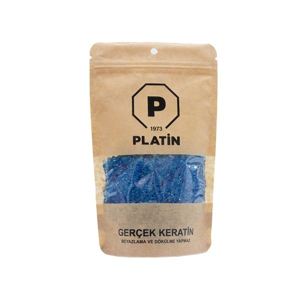 Platin Mavi Ham Keratin 100 Gr.
