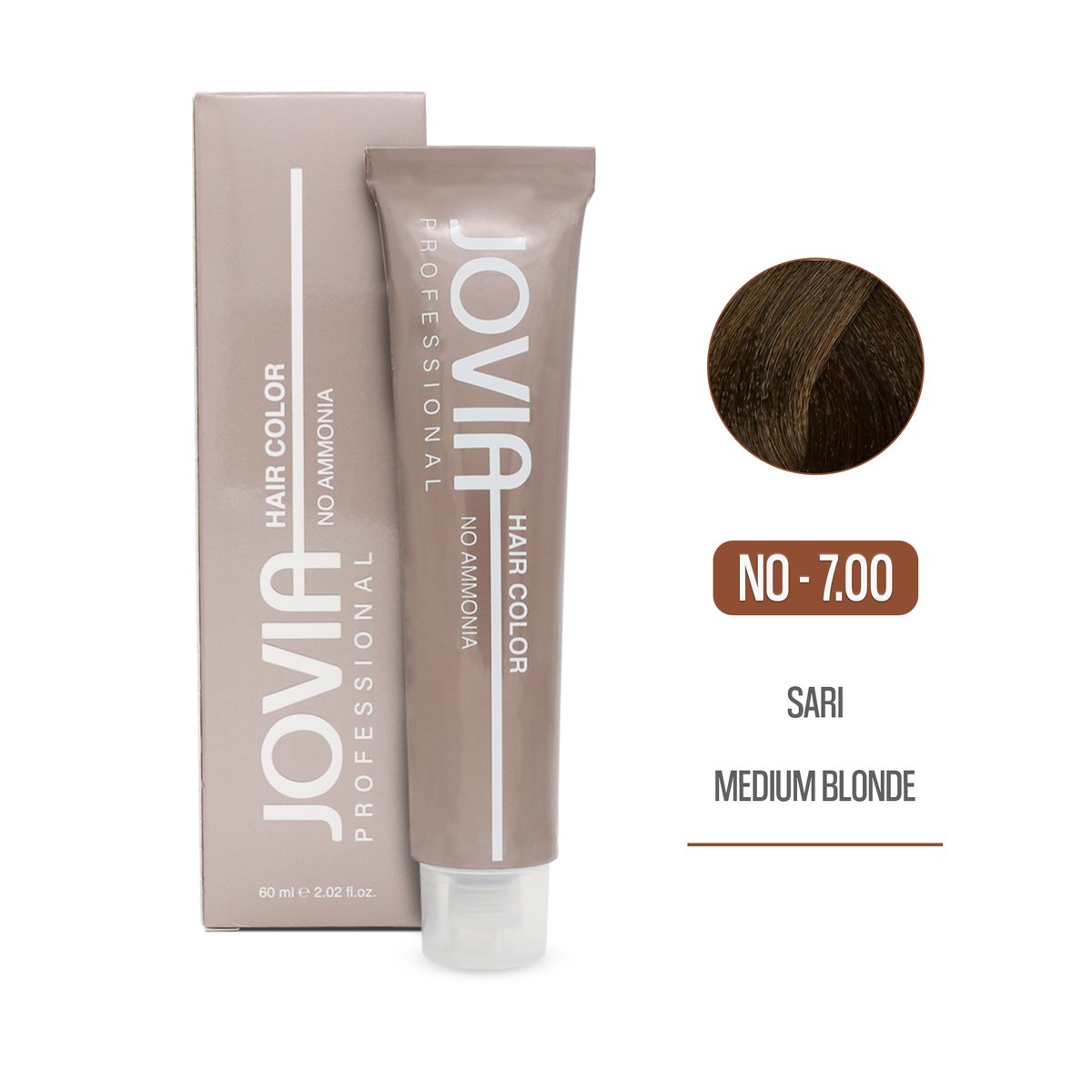 Saç Boyası (Amonyaksız) - 7.00 - Sarı 60 ml