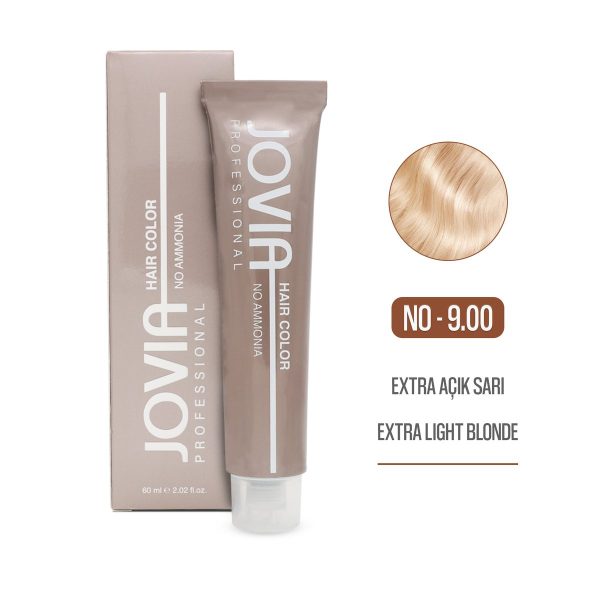 Saç Boyası (Amonyaksız) -  9.00 - Extra Açık Sarı 60 ml