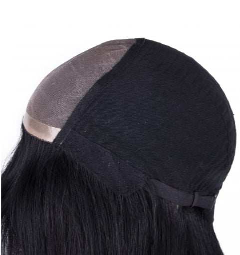 Tül Peruk Uzun - Siyah - Görsel 6