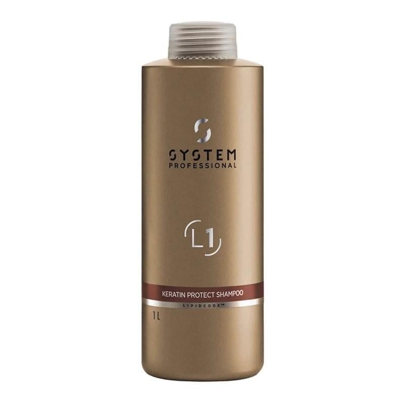 System Professional Luxe Oil Argan ve Keratin Şampuanı 1000 ml