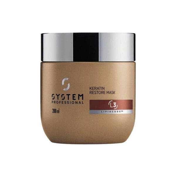 System Professional Luxe Oil Onarıcı Argan ve Keratin Maskesi 400 ml