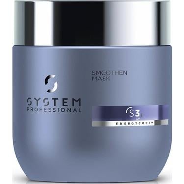 System Professional Smoothen Asi ve Kabarık Saçlar İçin Düzleştirici Maske 200 ml