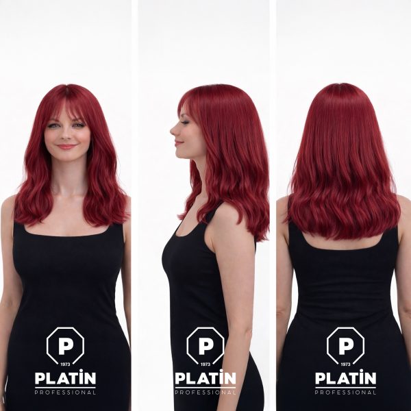 Tül Peruk Orta - Kızıl