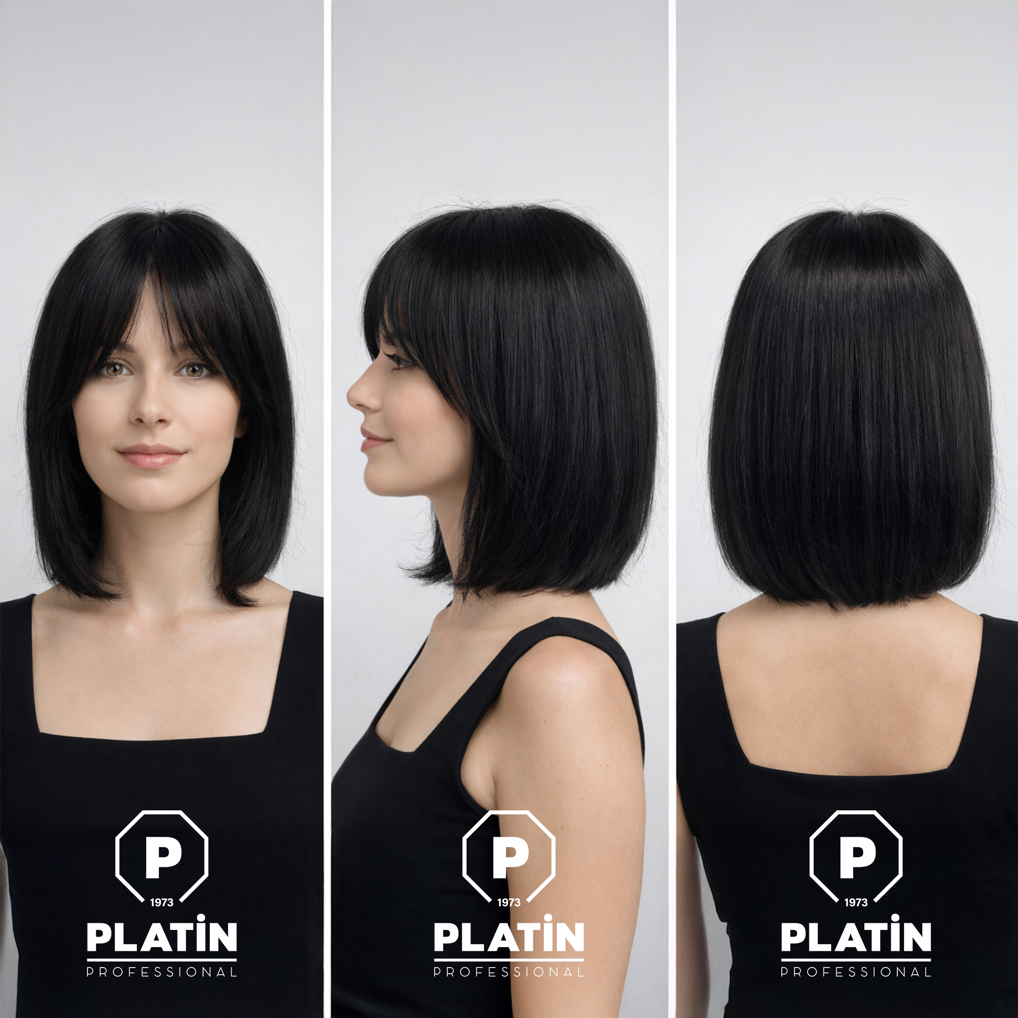 Tül Peruk Küt - Siyah