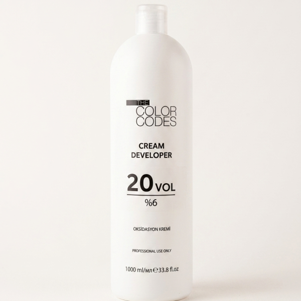The Color Codes Cream Developer %6 20 Volume Oksidan