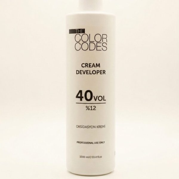 The Color Codes Cream Developer %12 40 Volume Oksidan