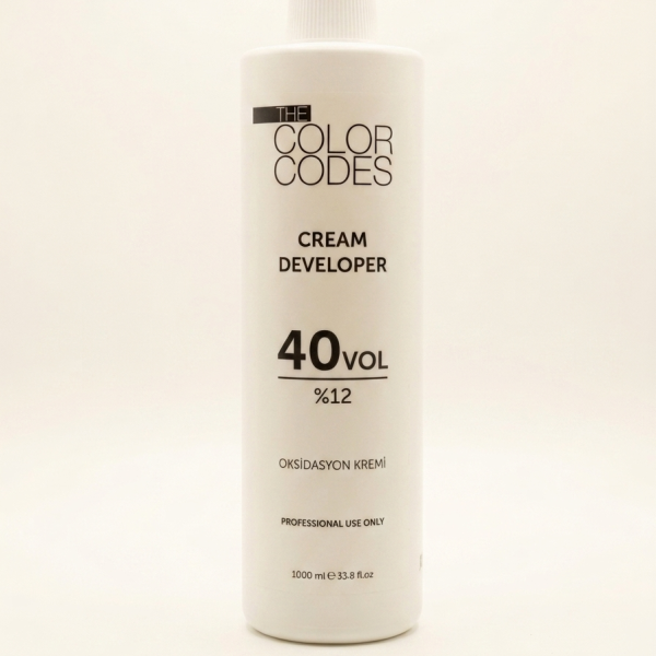 The Color Codes Cream Developer %12 40 Volume Oksidan