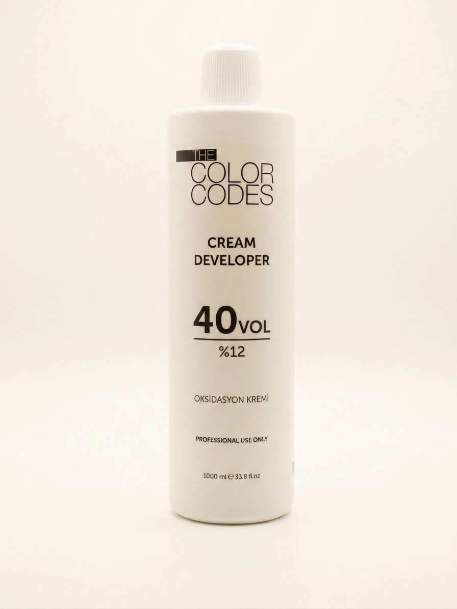 The Color Codes Cream Developer %12 40 Volume Oksidan