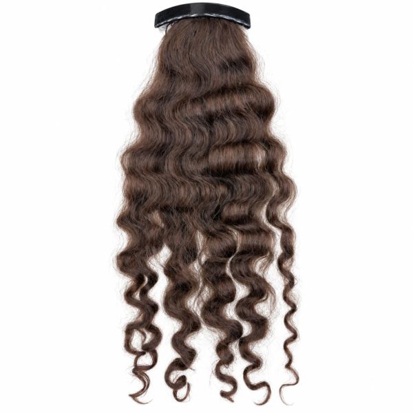 Tokalı Postiş 130 gr 50 cm - Kestane Kahve